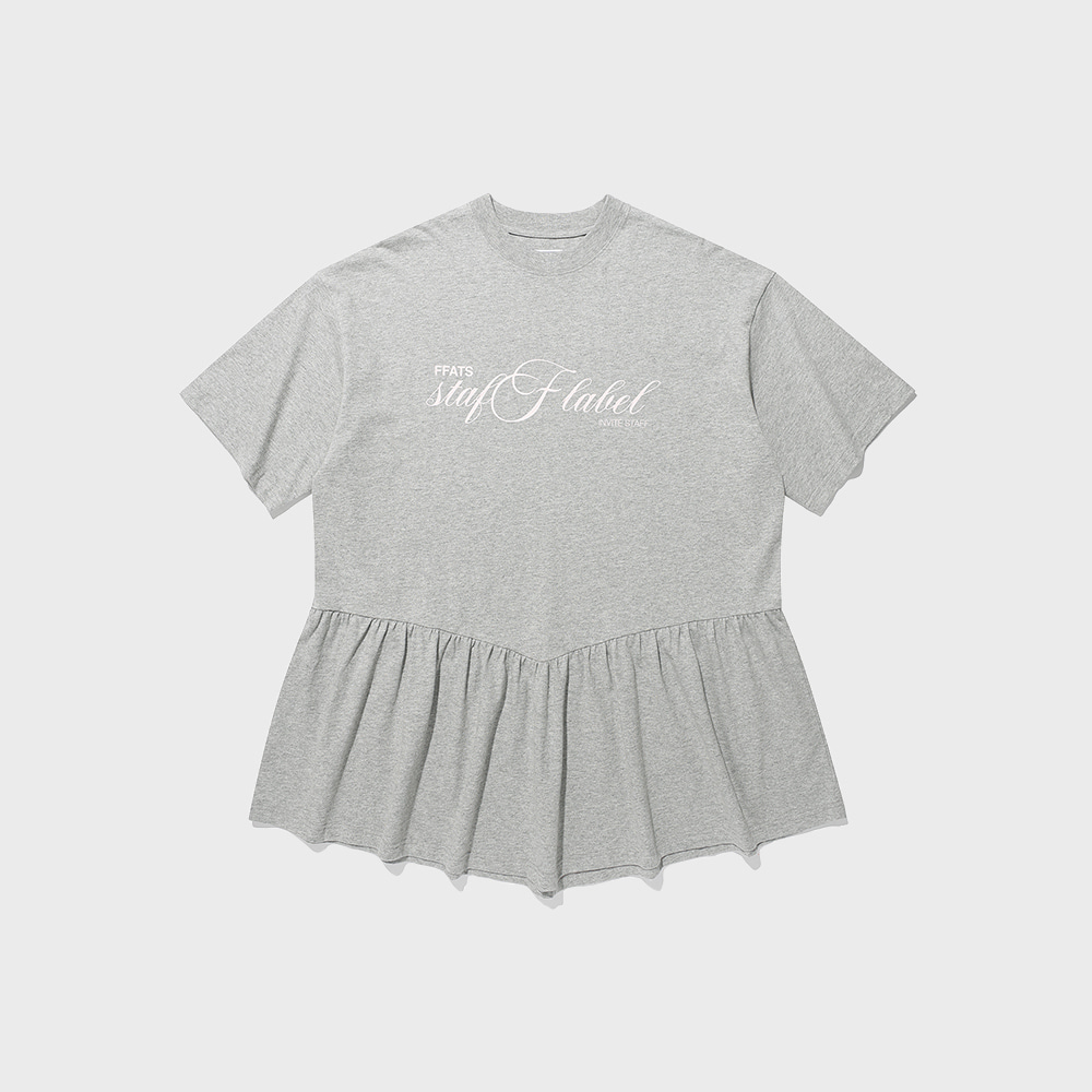 ffats sailor dress big big tee[grey]