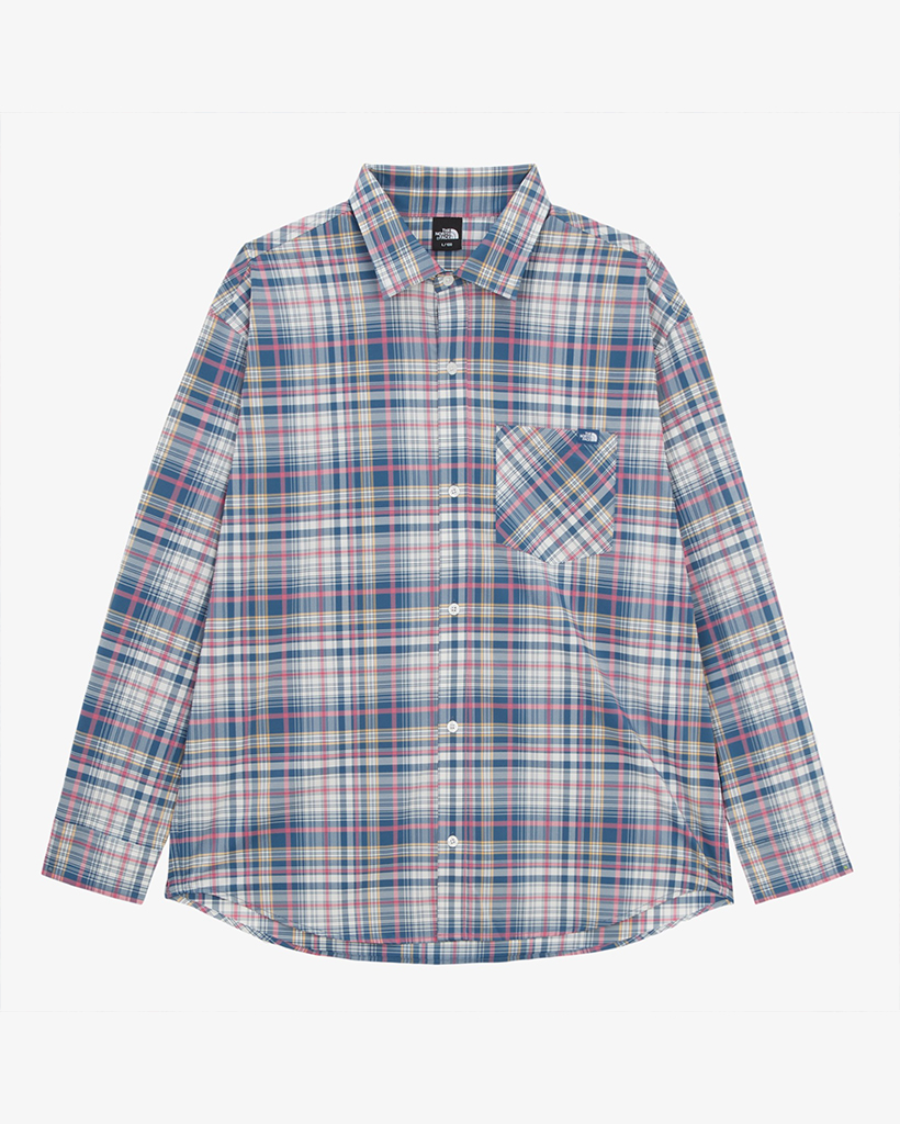 FFATS CHECK SHIRTS JACKET_NAVY(NG2EFUJ202A) | ファッション