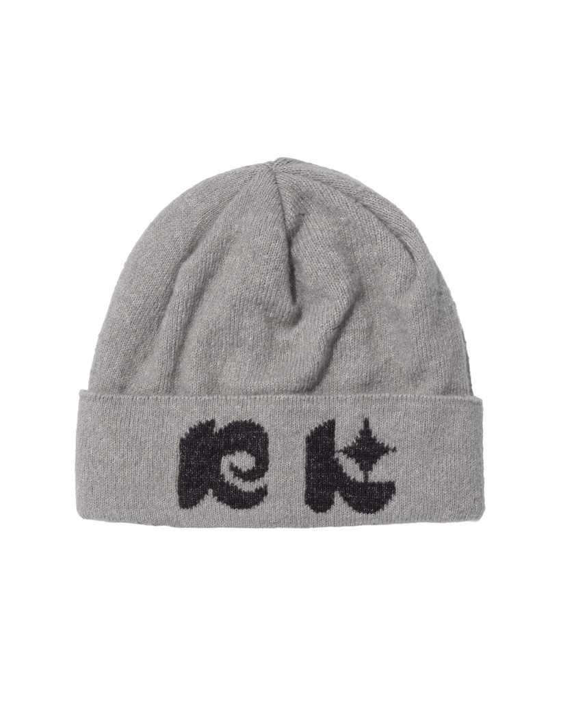NK LOGO JACQUARD BEANIE (MELANGE)