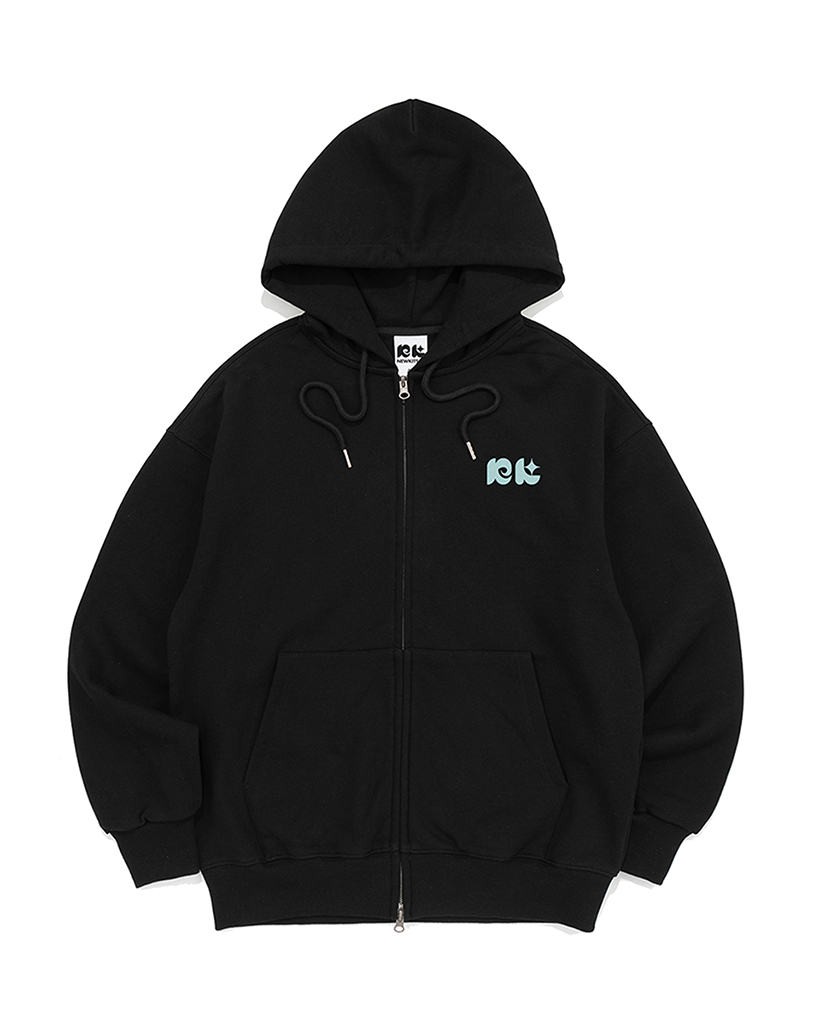 NK LOGO HOOD ZIP-UP (BLACK) | ファッション通販サイト NUGU