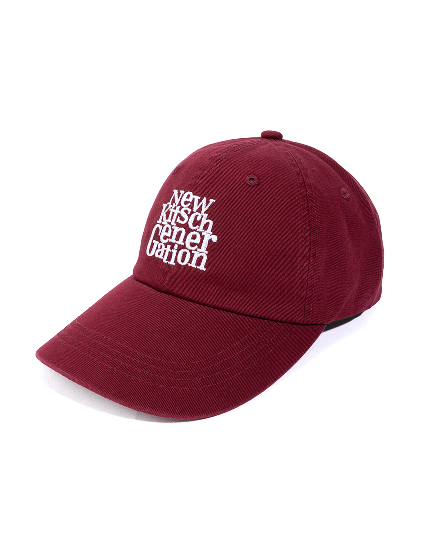NKG CLASSIC LOGO CAP (BURGUNDY)