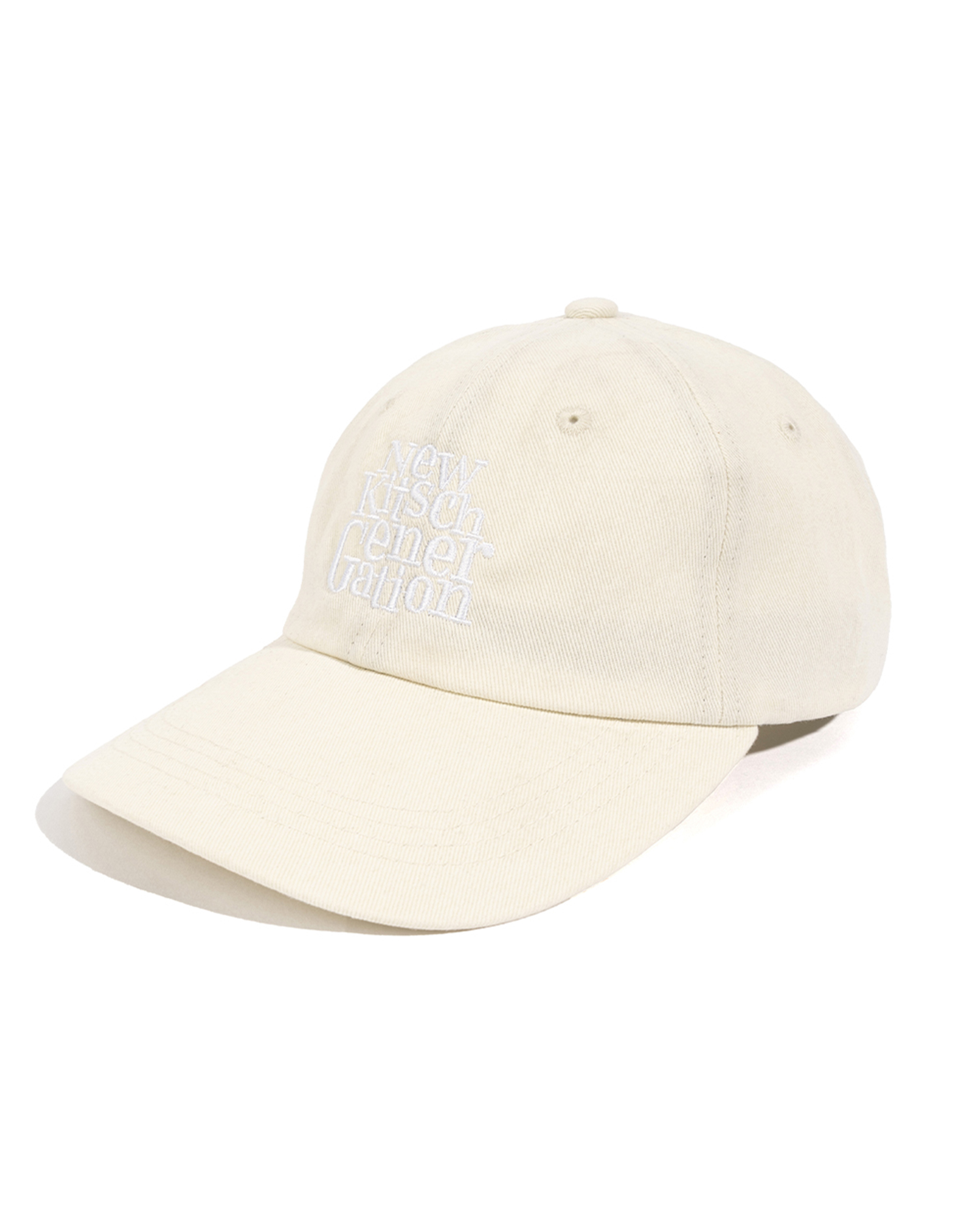 NKG CLASSIC LOGO PIGMENT CAP (IVORY)