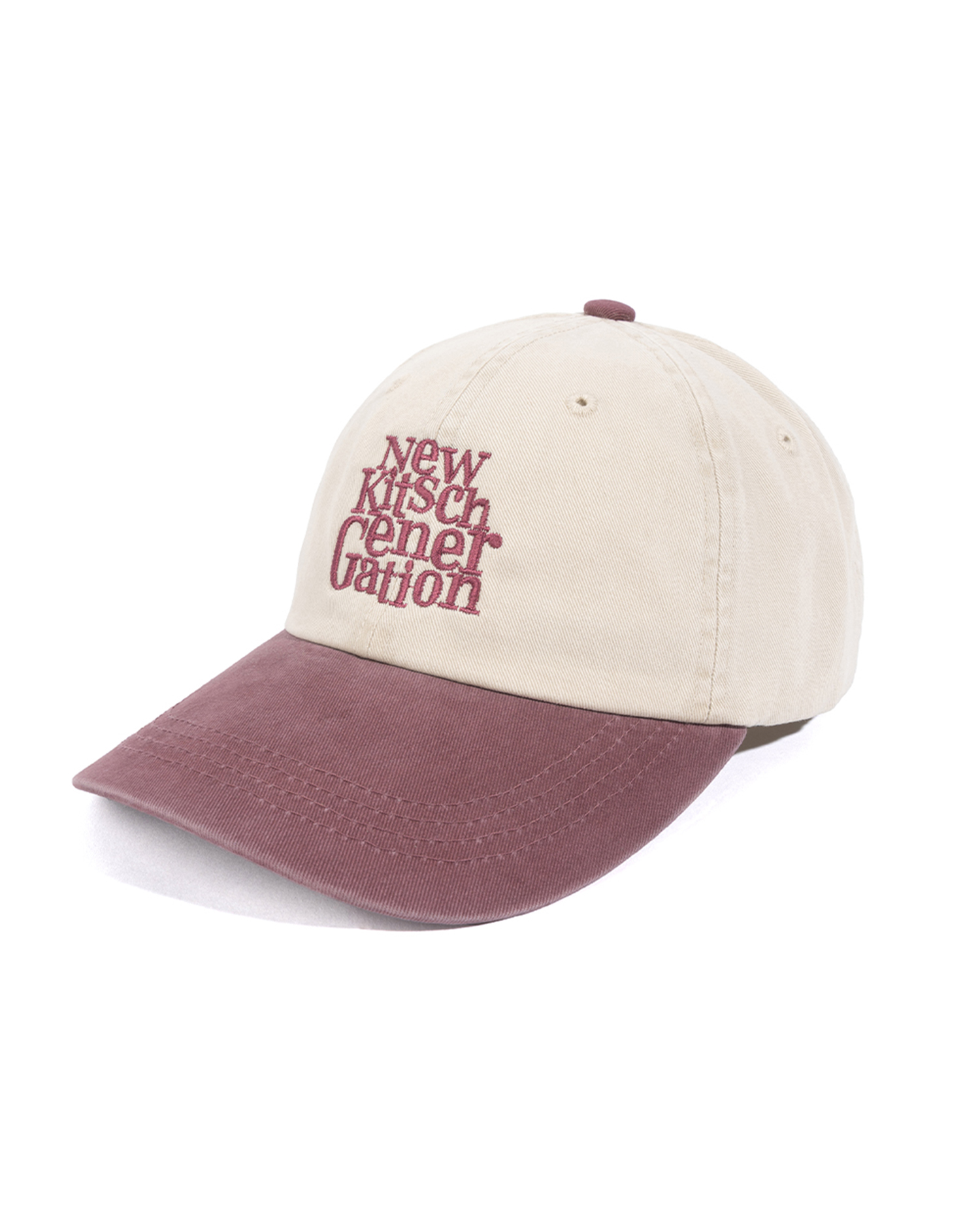 NKG CLASSIC LOGO TWO-TONE CAP (BROWN) | ファッション通販