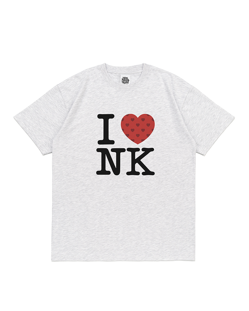 I LOVE NK SHORT SLEEVE (LIGHT MELANGE)