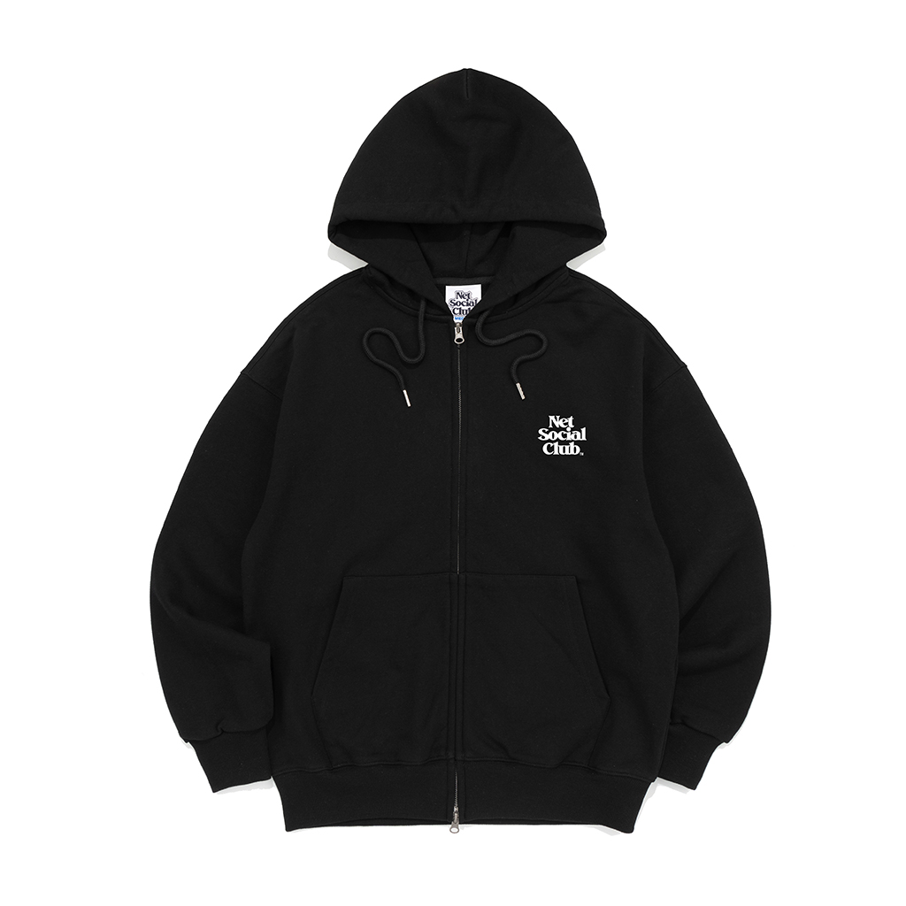 Influencer pick] SMALL LOGO HOOD ZIP-UP (BLACK) | ファッション通販