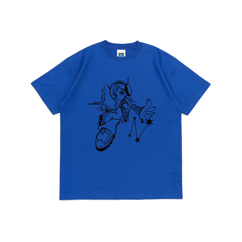 【mahagrid】25SS★ HELLO BEAR RINGER TEE HELLO BEAR RINGER TEE[NAVY] - MAHAGRID