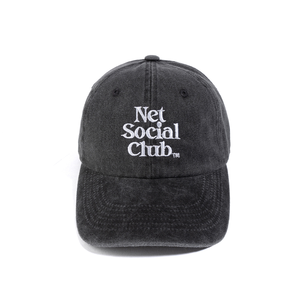 OG LOGO PEACH PIGMENT CAP (BLACK)