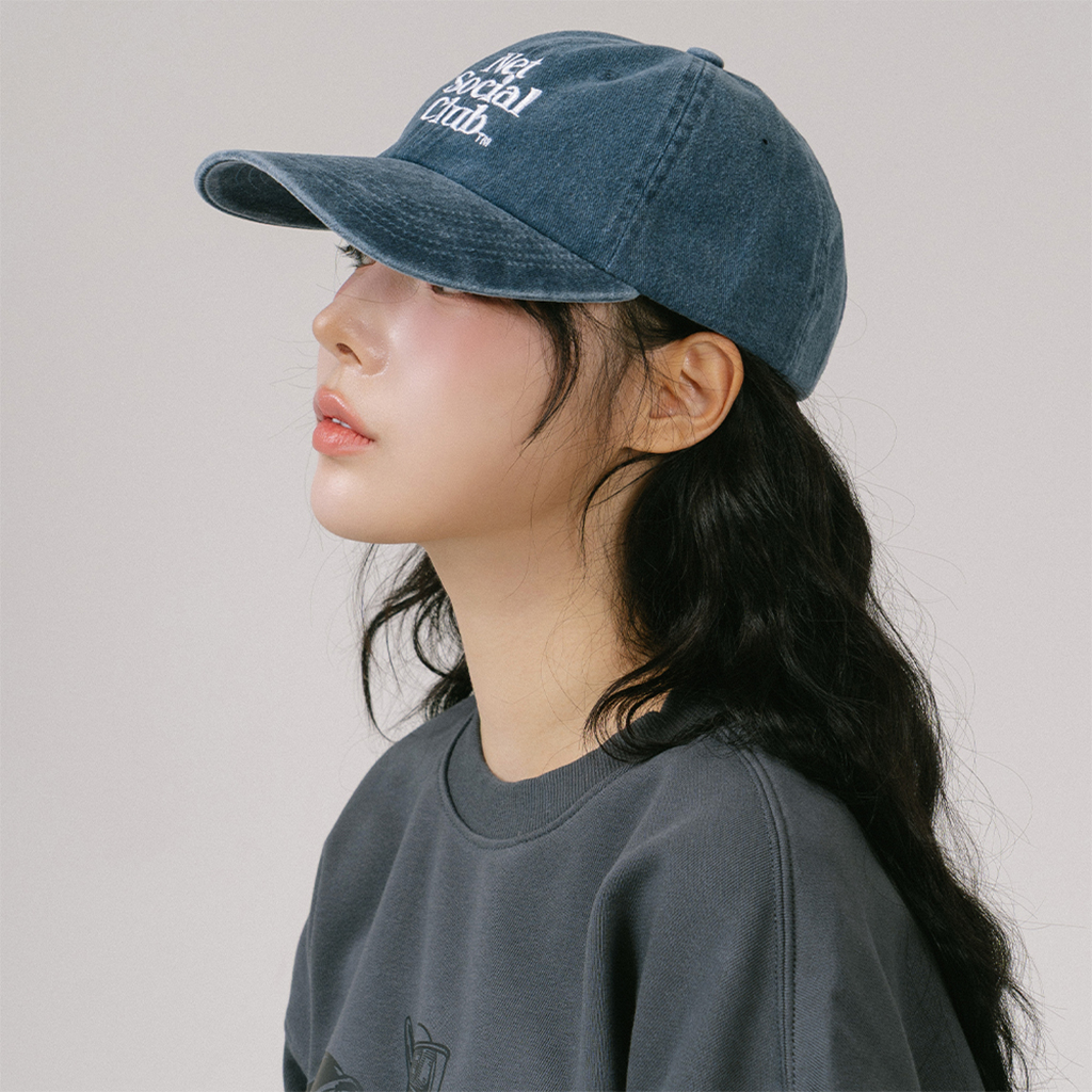 OG LOGO PEACH PIGMENT CAP (NAVY)