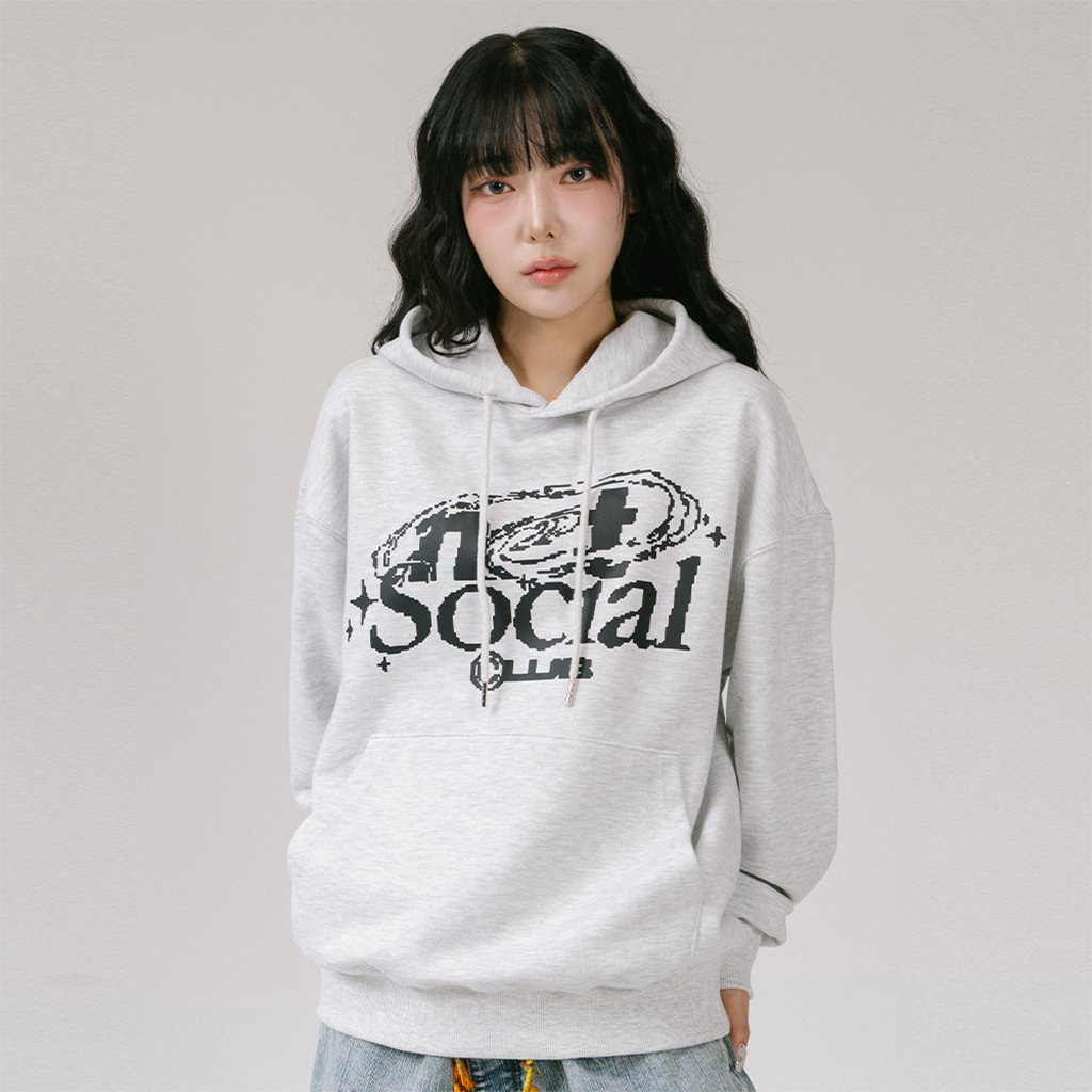 ORBIT-E HOOD (LIGHT MELANGE)