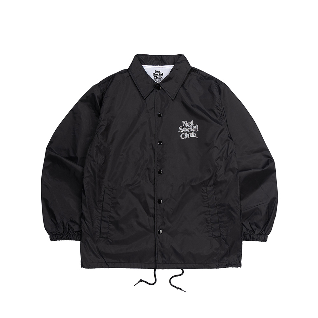 ILLUSIONS COACH JACKET (BLACK)