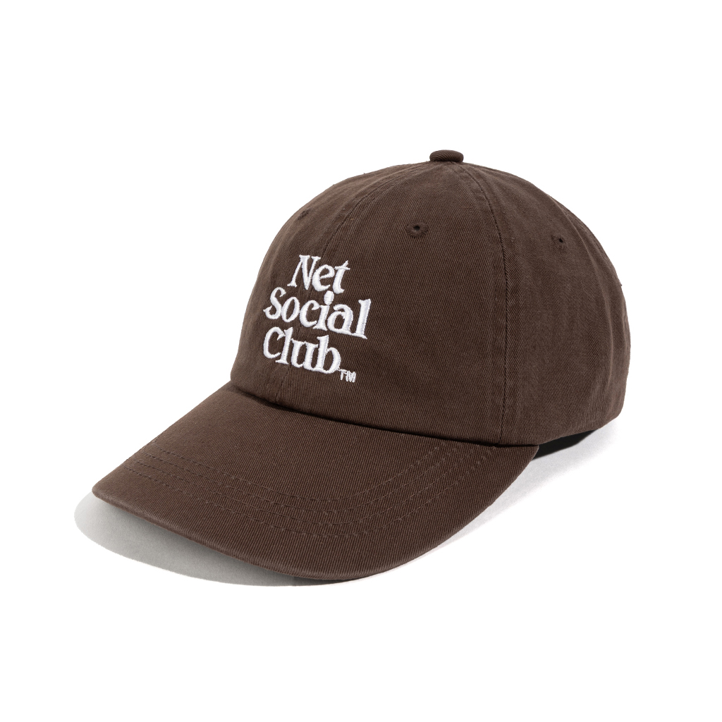 OG LOGO WASHED CAP (BROWN)
