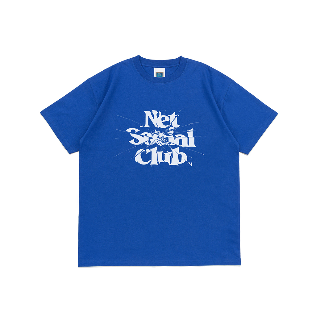 OG SHATTERED LOGO TEE (OCEAN BLUE)