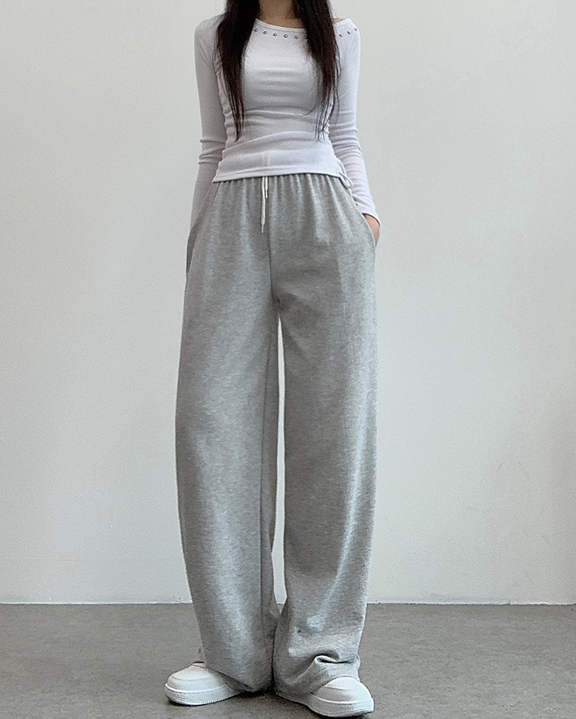 [9color]ワイドストレートトレーニングパンツ