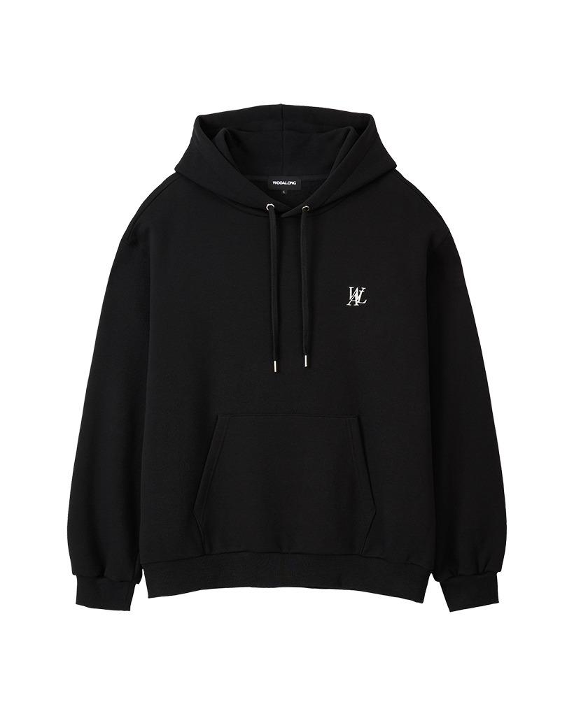 Signature standard hoodie - BLACK