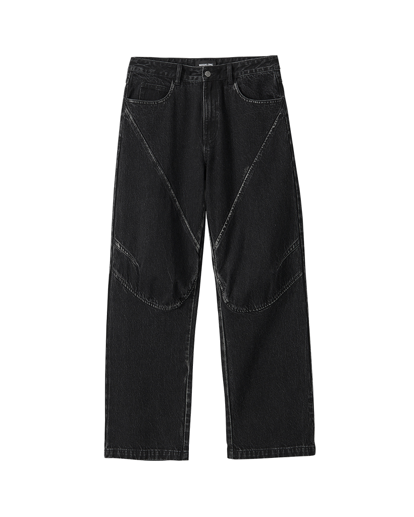 【NOMANUAL】SHIELD DENIM BERMUDA PANTS SHIELD DENIM BERMUDA PANTS - WASHED BLACK | ファッション通販サイト
