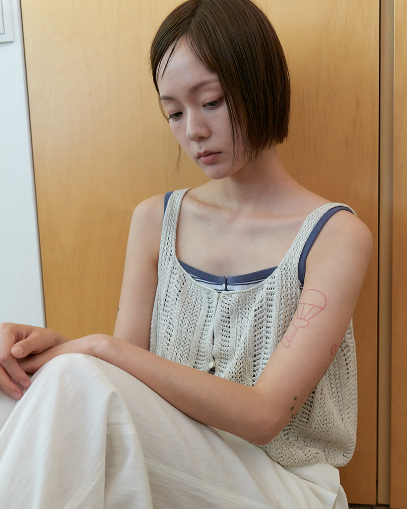 【未開封】Eaphi / HAND CROCHET KNIT BUSTIER HAND CROCHET KNIT BUSTIER【POPUP先行】