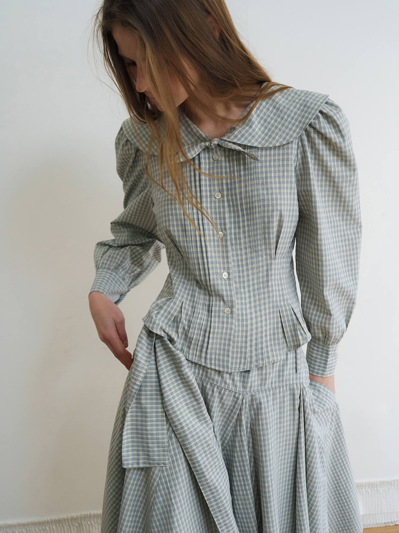 Ninetta Blouse Check
