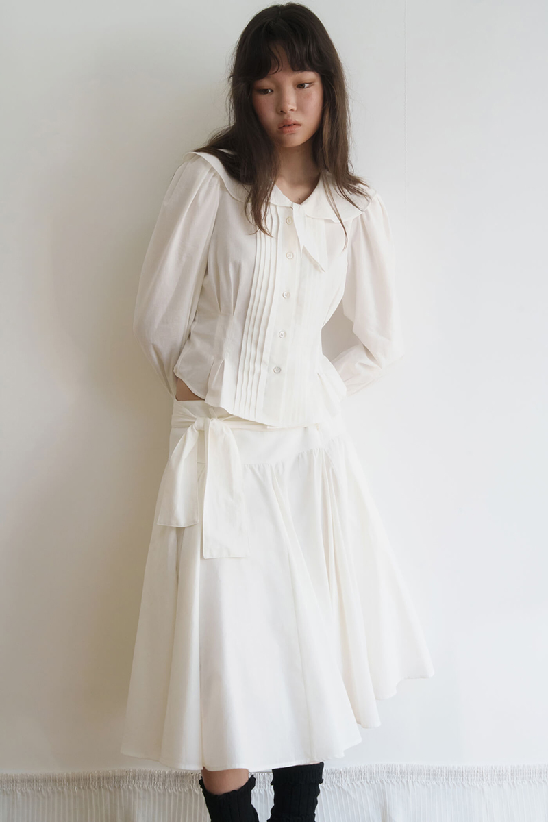 Ninetta Blouse Ivory