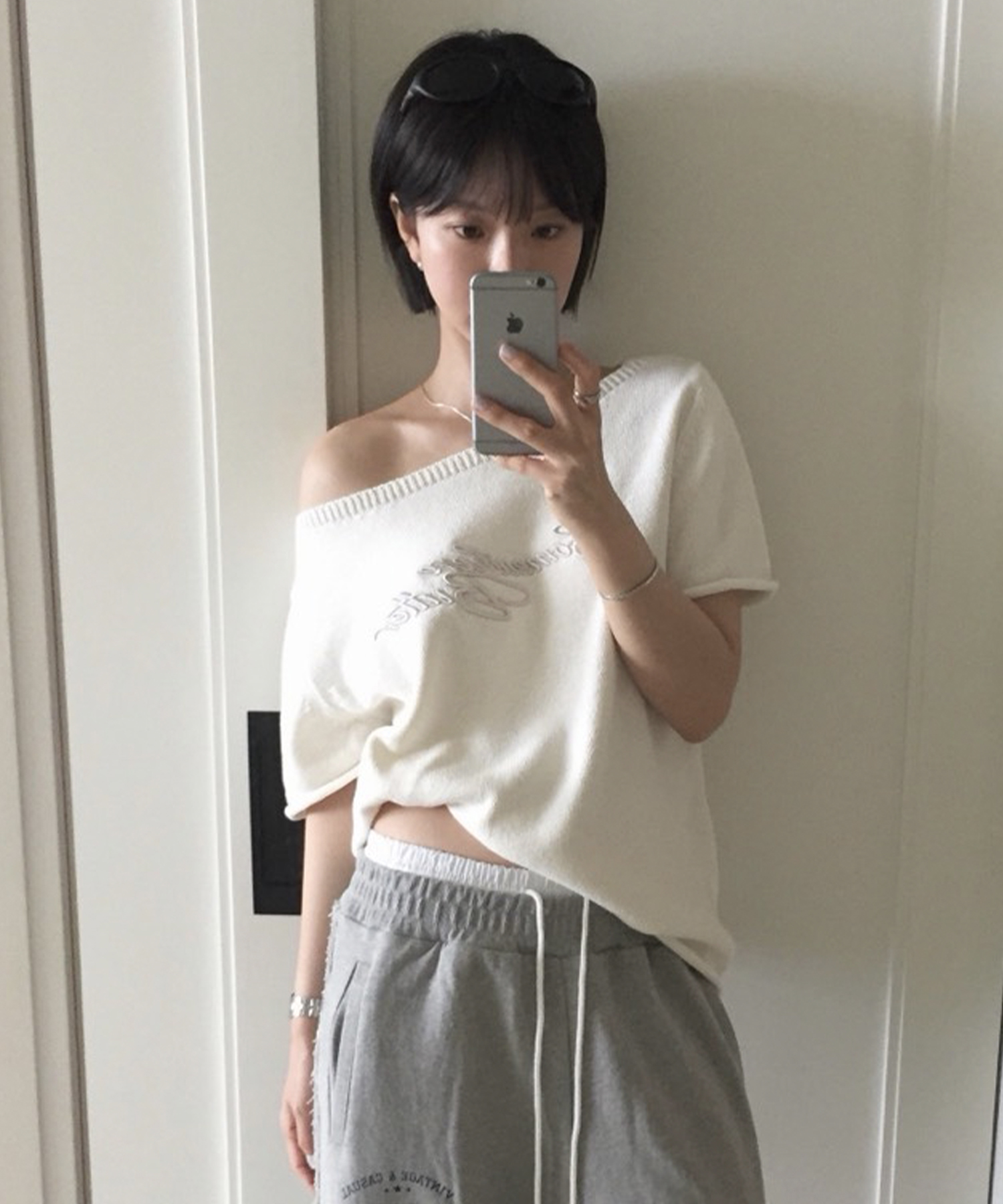 Nini Half Knit - Ivory