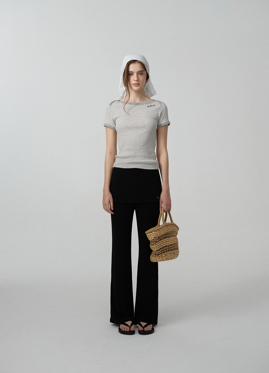 Noelle Boat Neck Stripe Slim Top_Grey_01.jpg