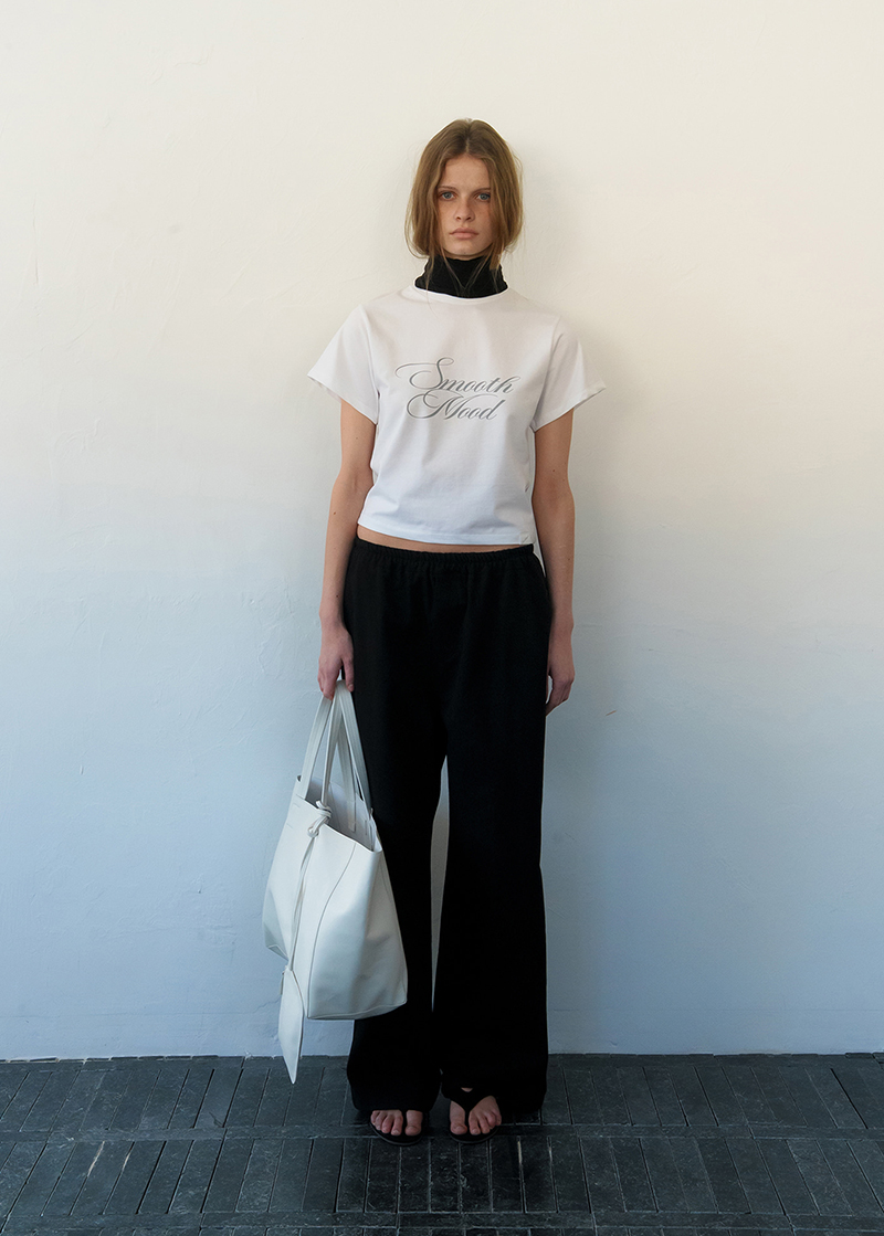 Nose Cotton Pants Black