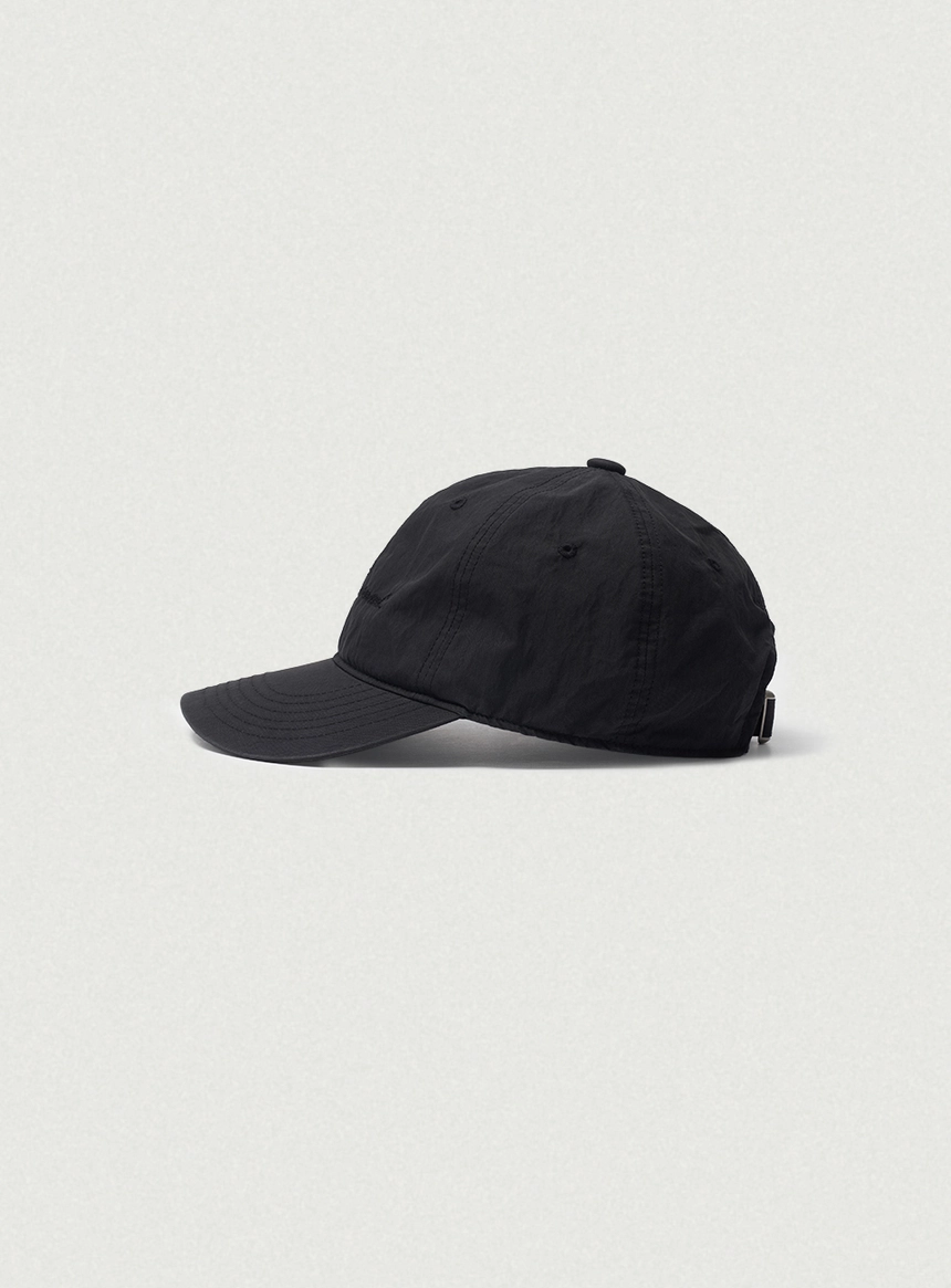 Nylon Stitch Logo Ball Cap_Black_02.jpg