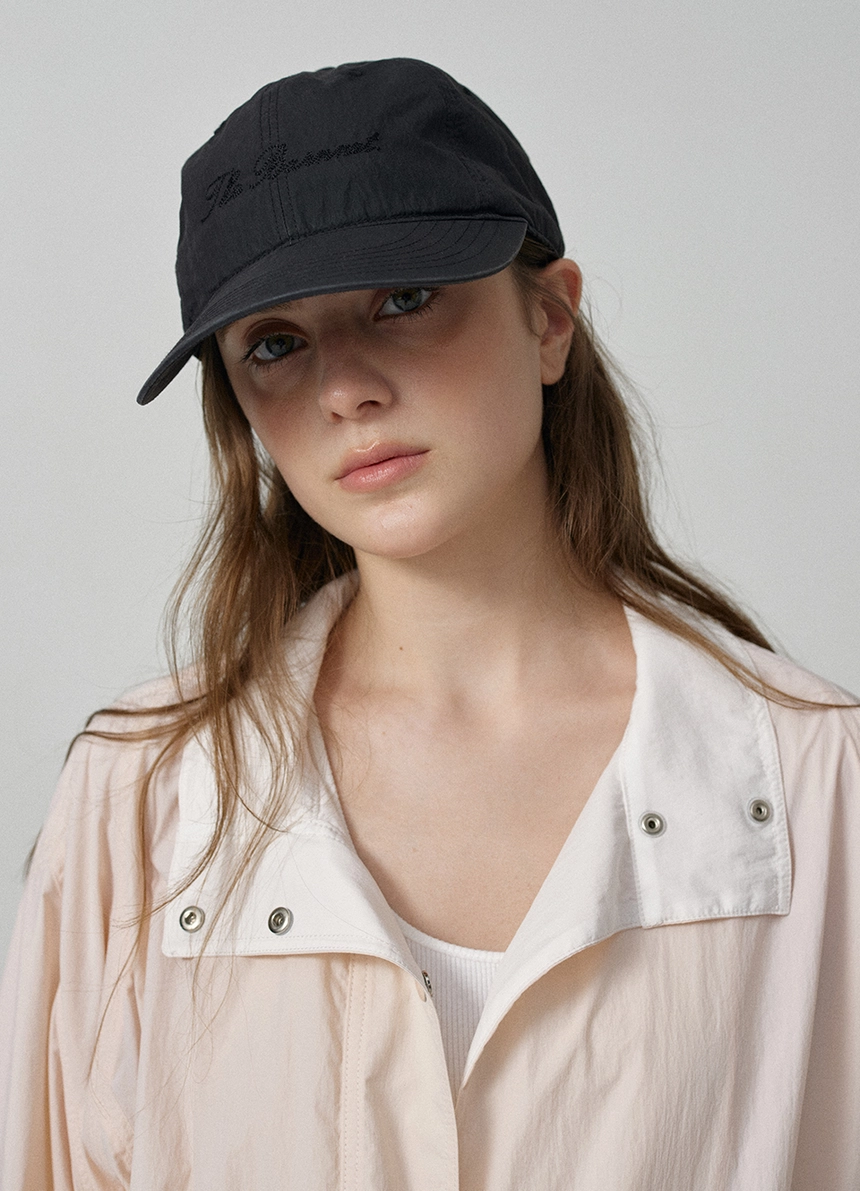 Nylon Stitch Logo Ball Cap_Black_08.jpg