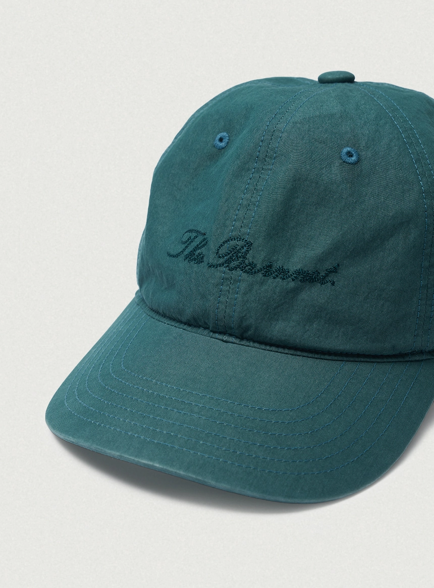 Nylon Stitch Logo Ball Cap_Green_04.jpg