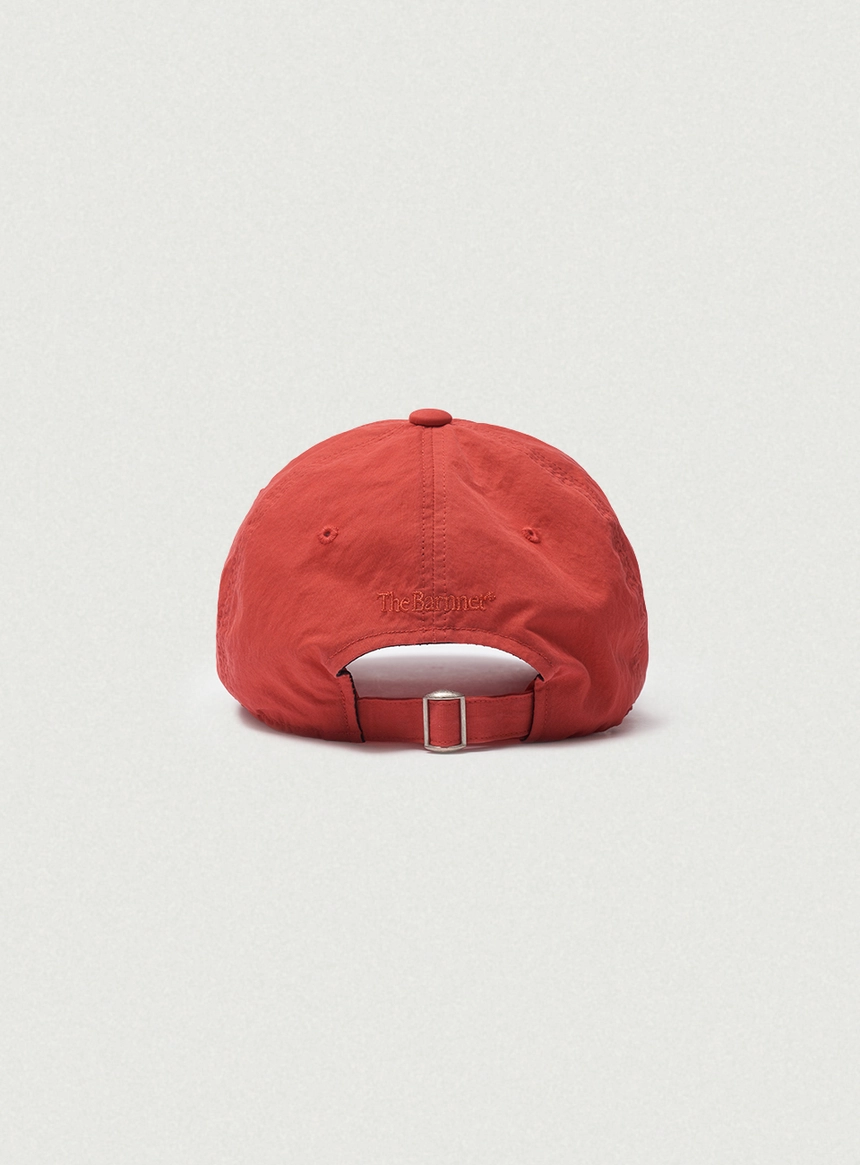 Nylon Stitch Logo Ball Cap_Red_03.jpg