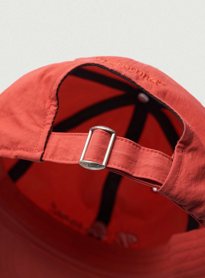 Nylon Stitch Logo Ball Cap_Red_06.jpg