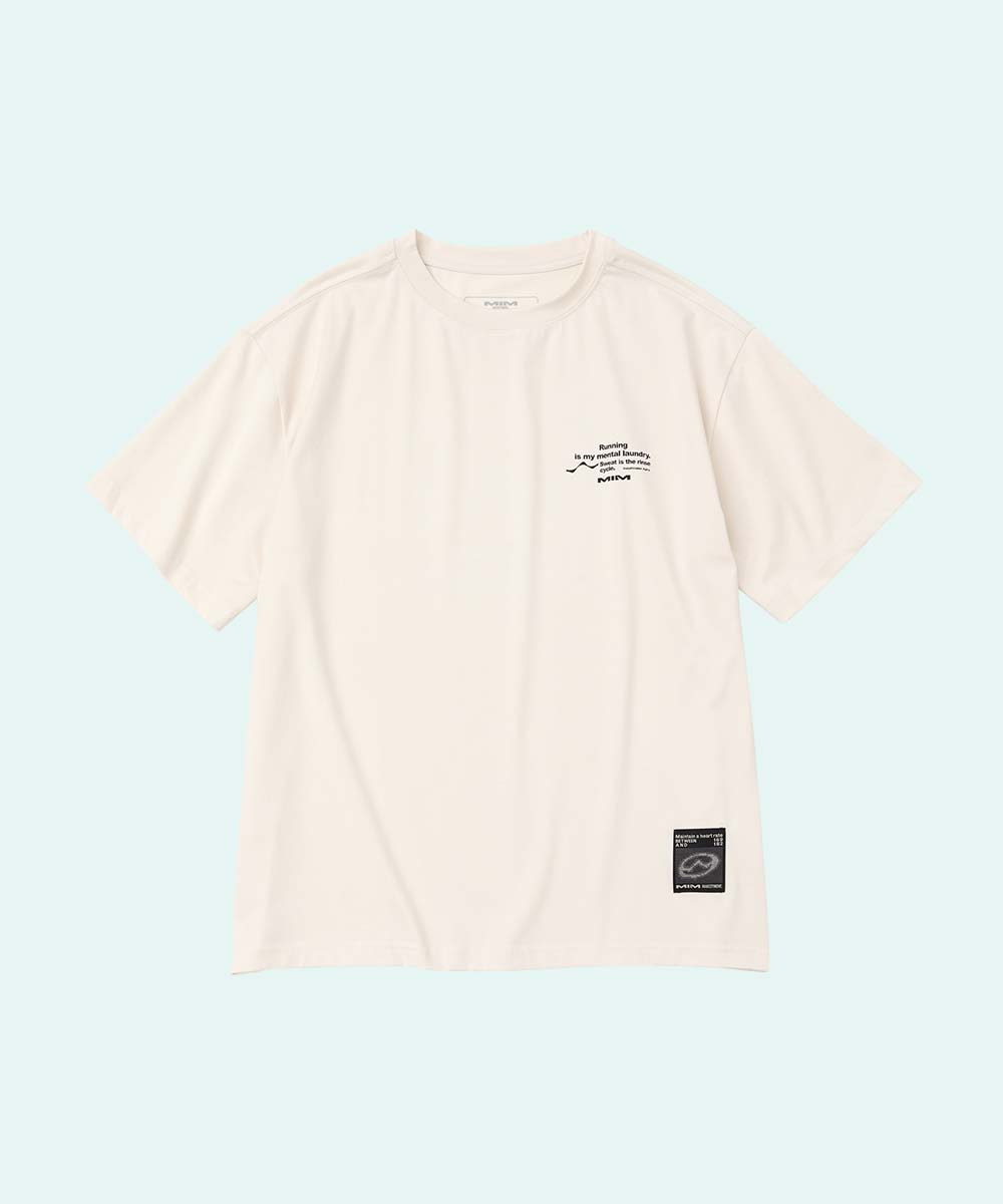 MIM Droplet Type T-shirts Cream