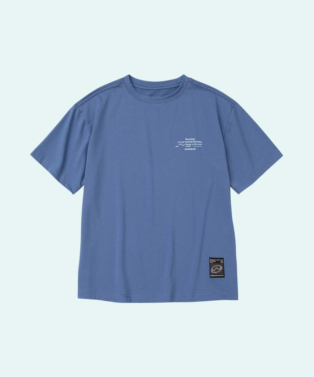 MIM Droplet Type T-shirts Blue