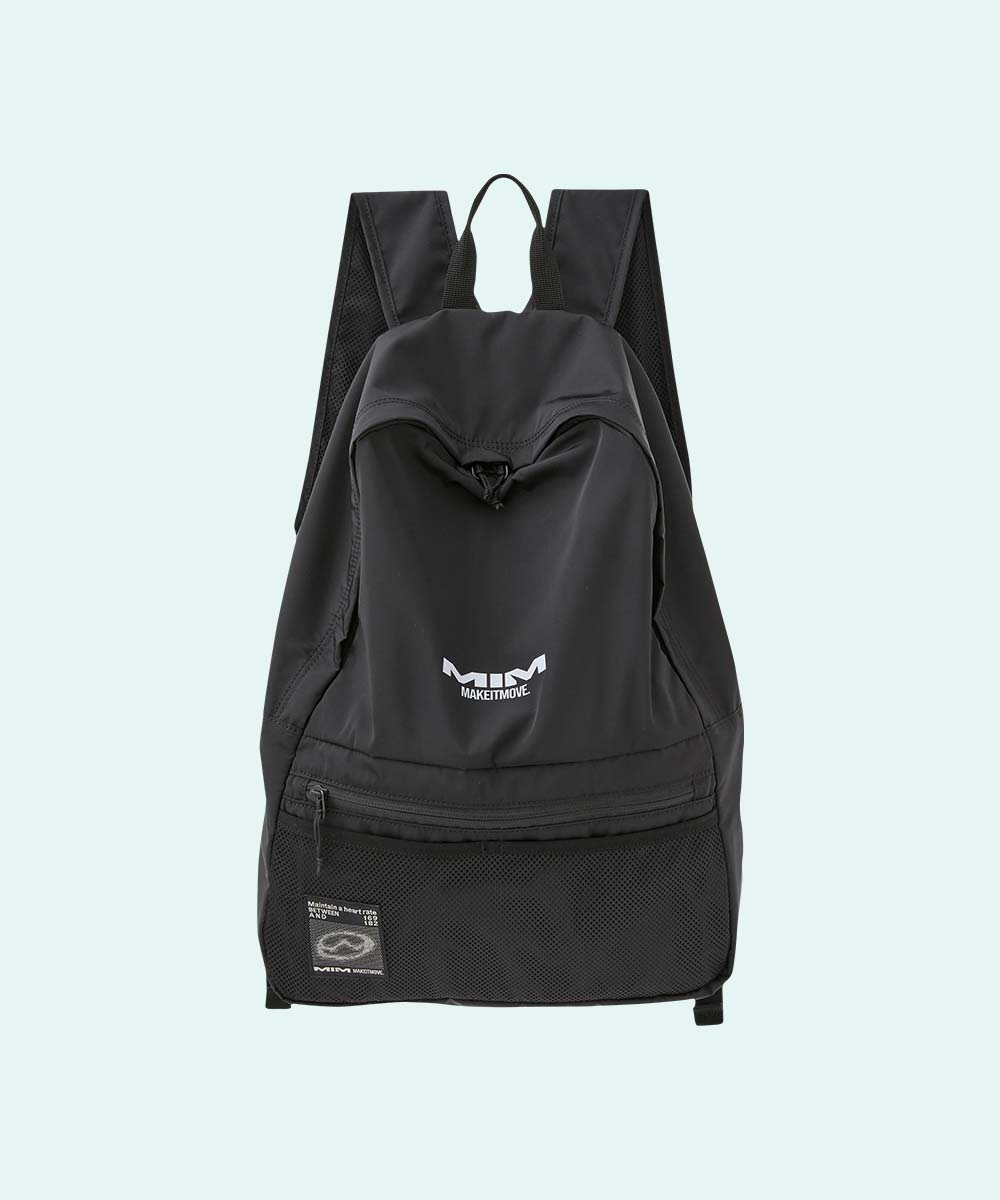 MIM Logo Backpack Black