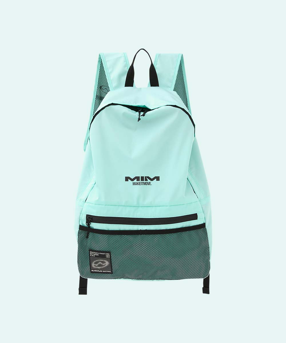 MIM Logo Backpack Emerald