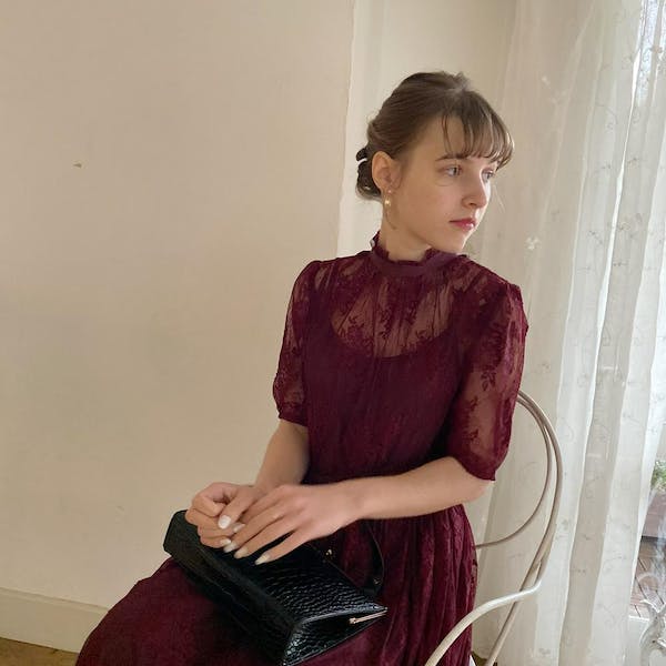 【オケージョン】baby’s breath dress