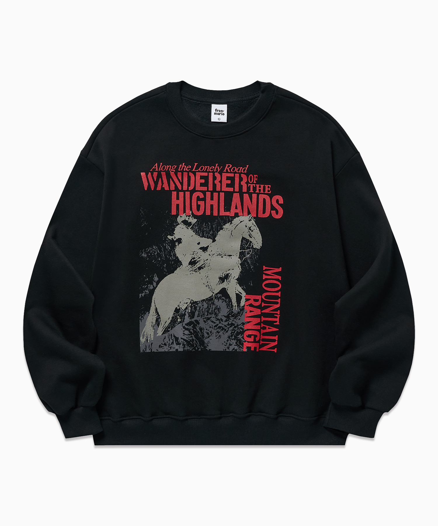 ワンダラースウェットシャツ[ブラック]