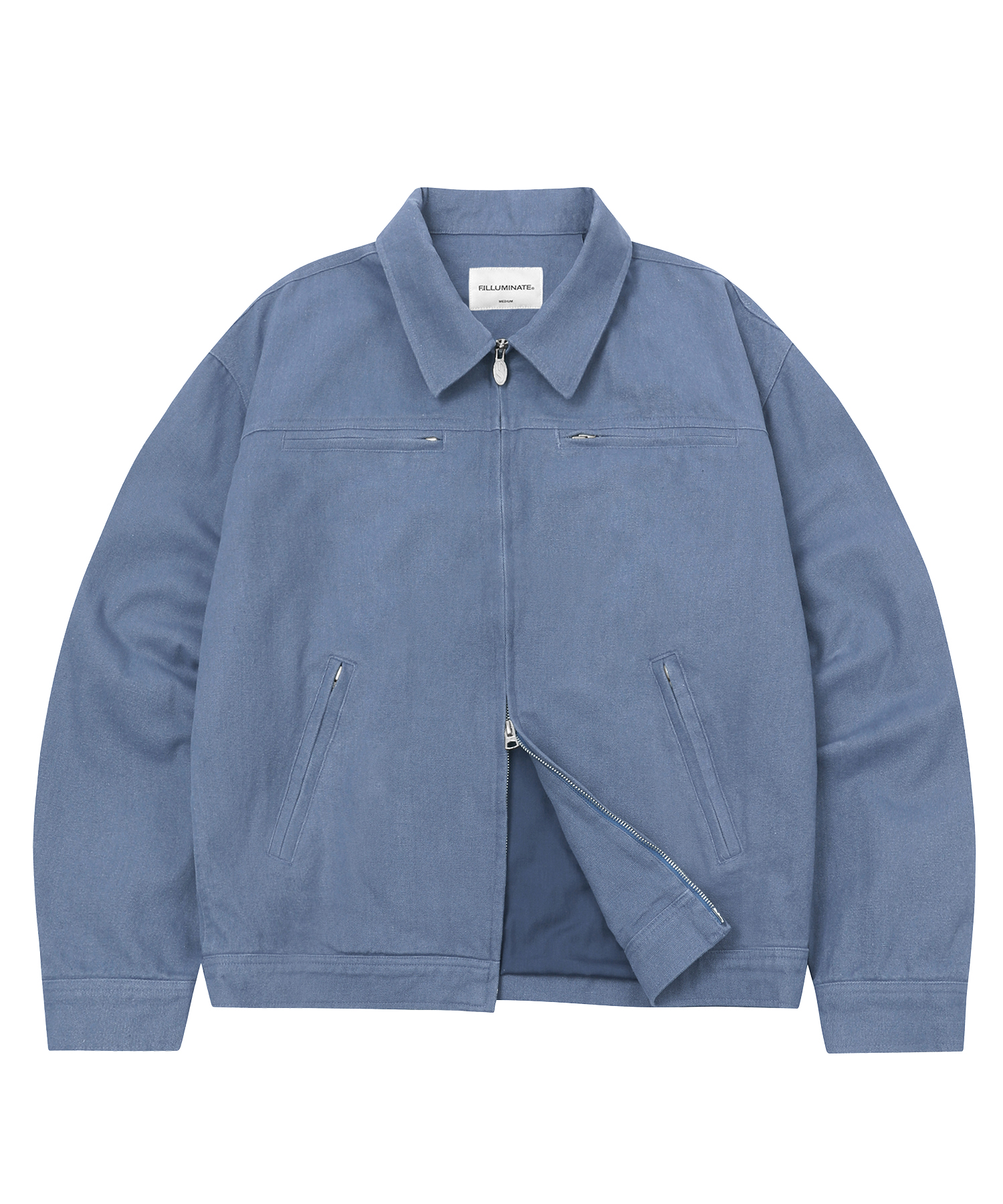 Standard Blouson Jacket-Blue | ファッション通販サイト NUGU