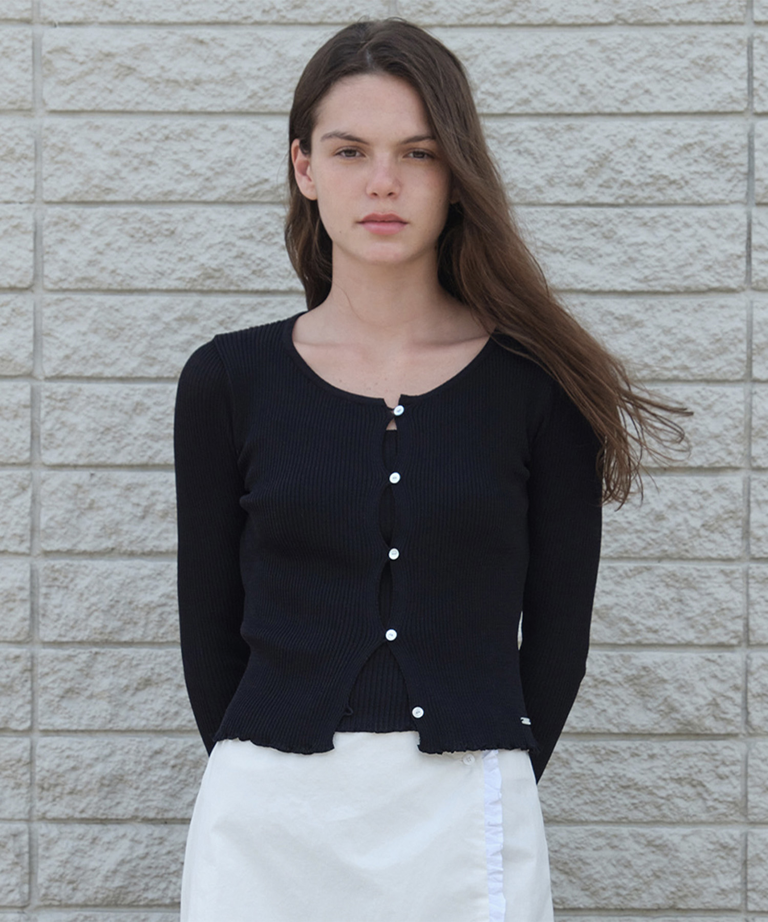 Once Cardigan Set - Black