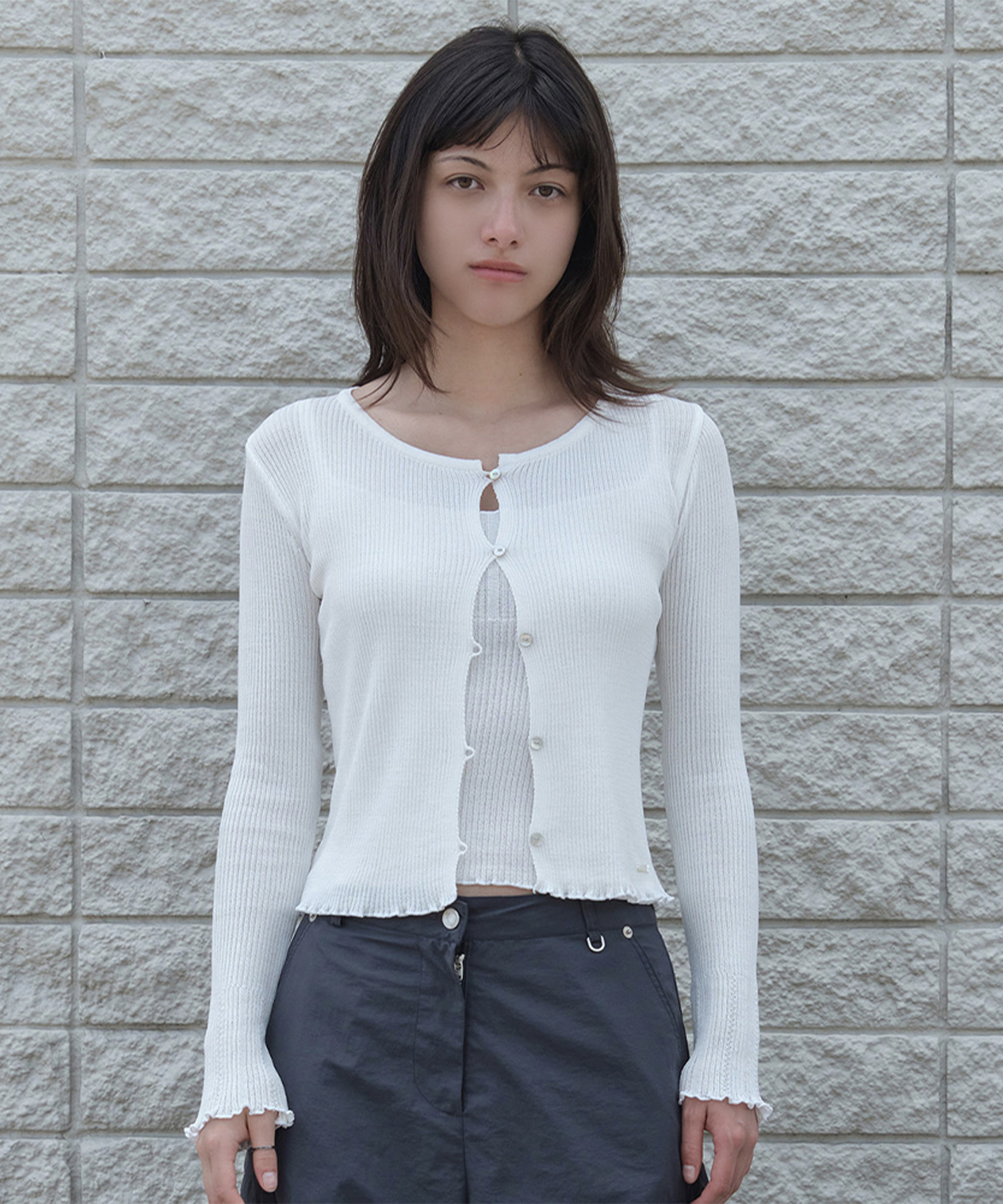 Once Cardigan Set - Ivory