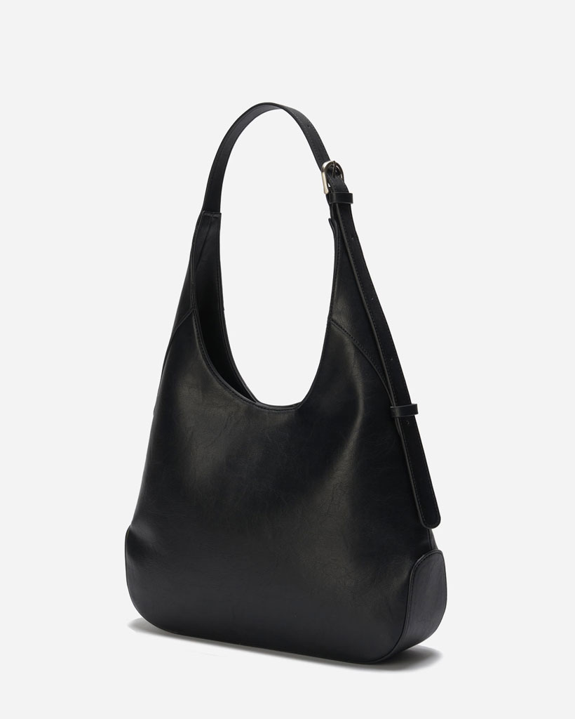 Influencer pick] FLORIA shoulder cross bag_black