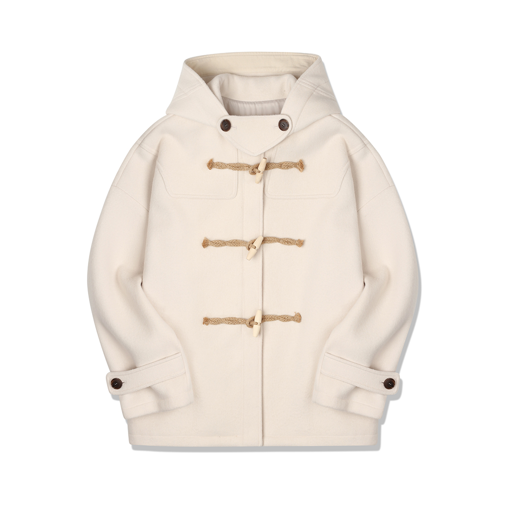 Oversized Half Duffle Coat(IVORY) | ファッション通販サイト NUGU
