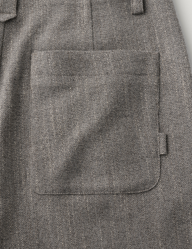 【SIENNE】 Owen Summer Wool Pants / 追跡付 Owen Summer Wool Pants (Gray) | ファッション通販サイト NUGU