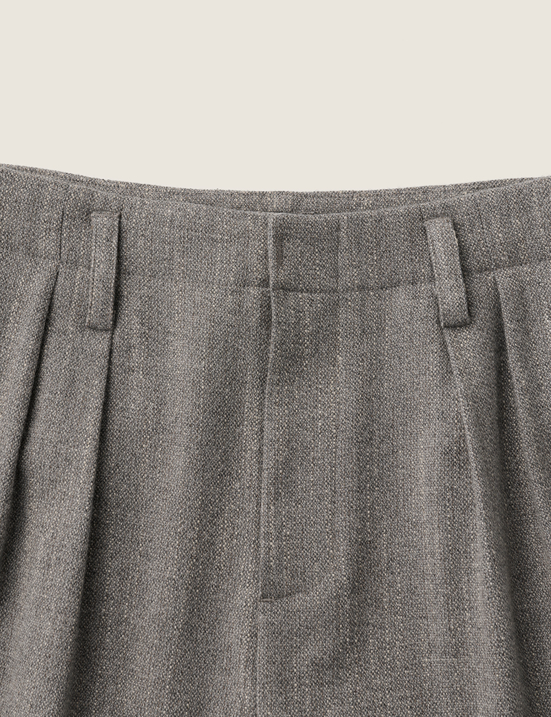 【SIENNE】 Owen Summer Wool Pants / 追跡付 Owen Summer Wool Pants (Gray) | ファッション通販サイト NUGU