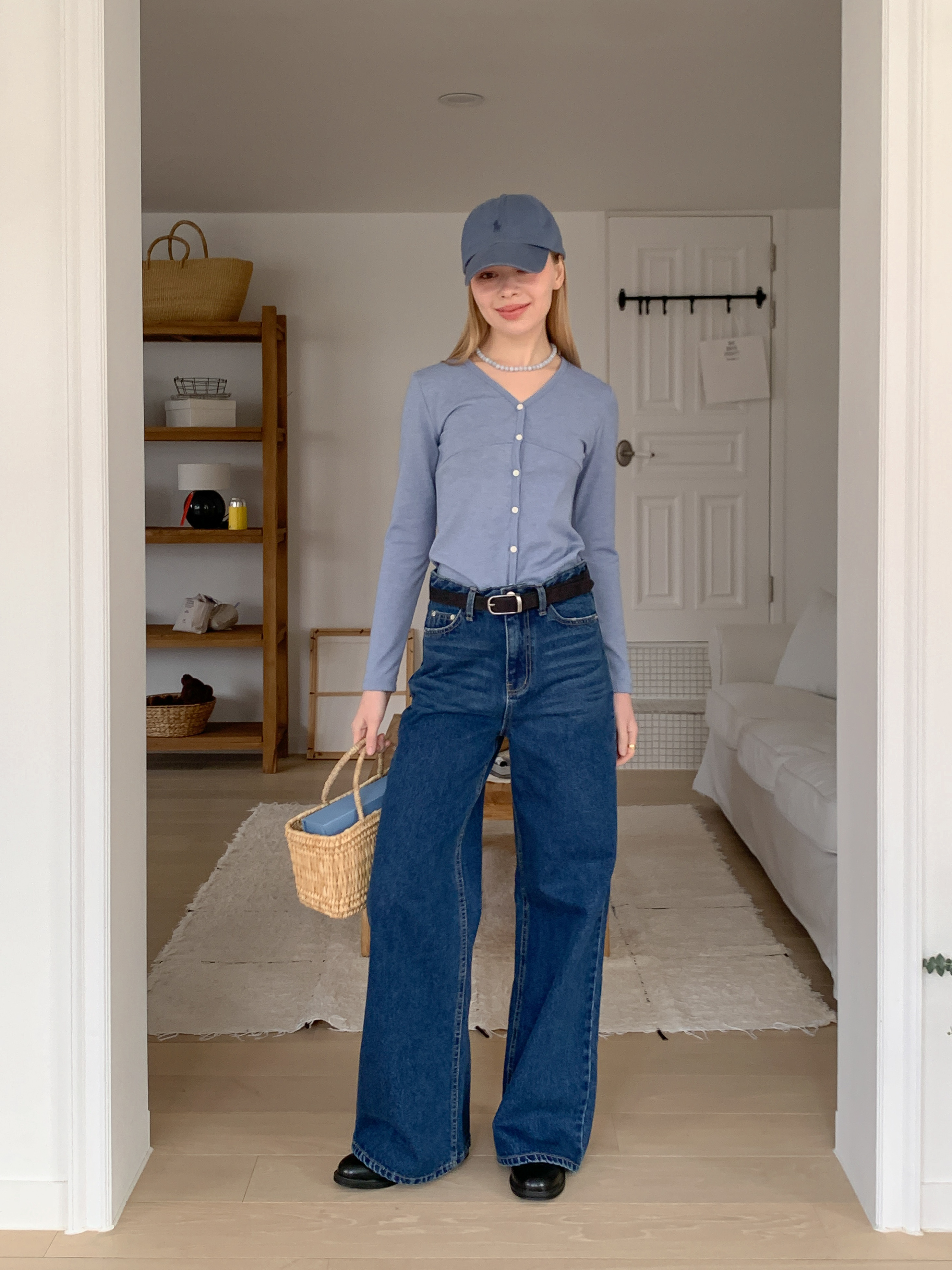 BOHEMIAN SEOUL ブーツカットパンツ Bohemian seoul BOOTS CUT DENIM PANTS パンツ