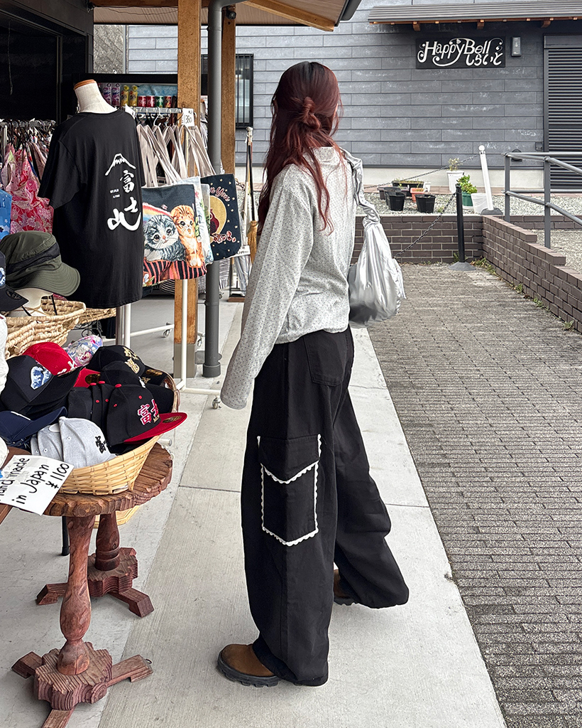 レースバルーンカーゴパンツ | ファッション通販サイト NUGU