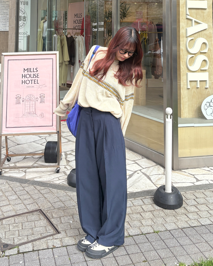 90s ワンタック ワイドスラックス シルクリネン SLATES同型 W34 90s ワンタック ワイドスラックス シルクリネン SLATES同型 W34