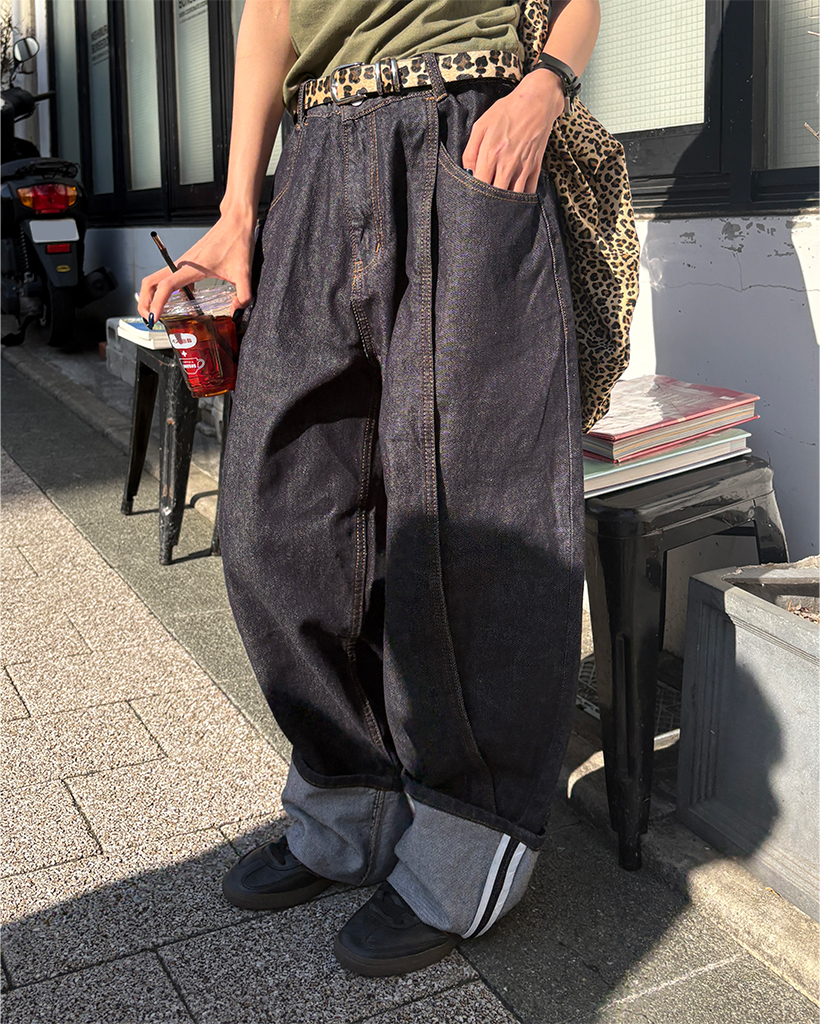 レオナール　w74シルクデニム　パンツ レオナール w74シルクデニム パンツ - メルカリ