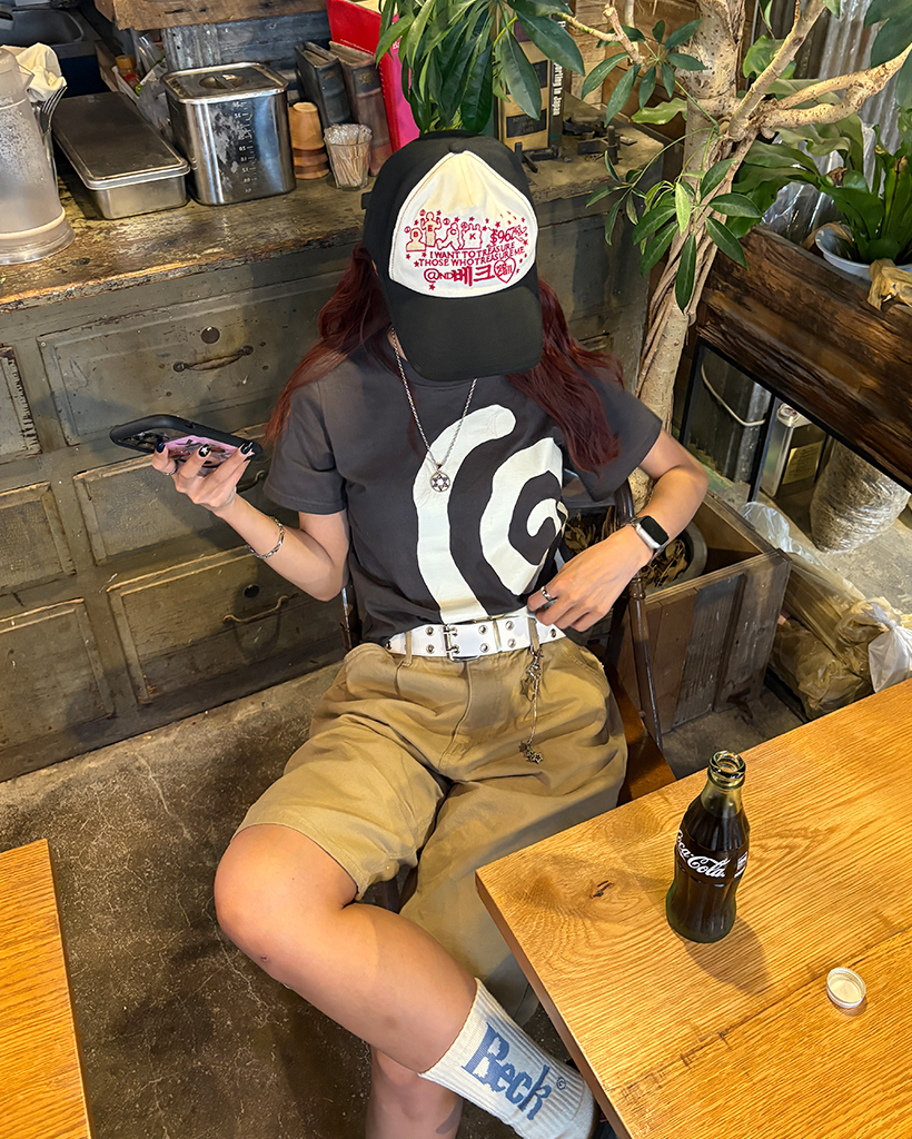 カーペンターバミューダコットンパンツ | ファッション通販