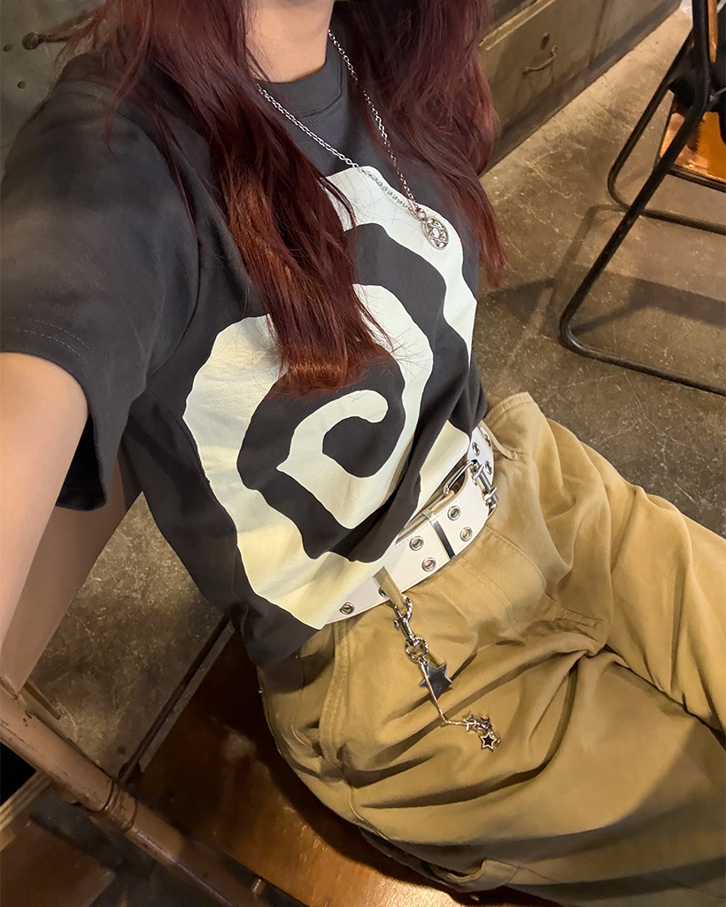 nugu エディレタリングTシャツ エディレタリング T シャツ | ファッション通販サイト NUGU