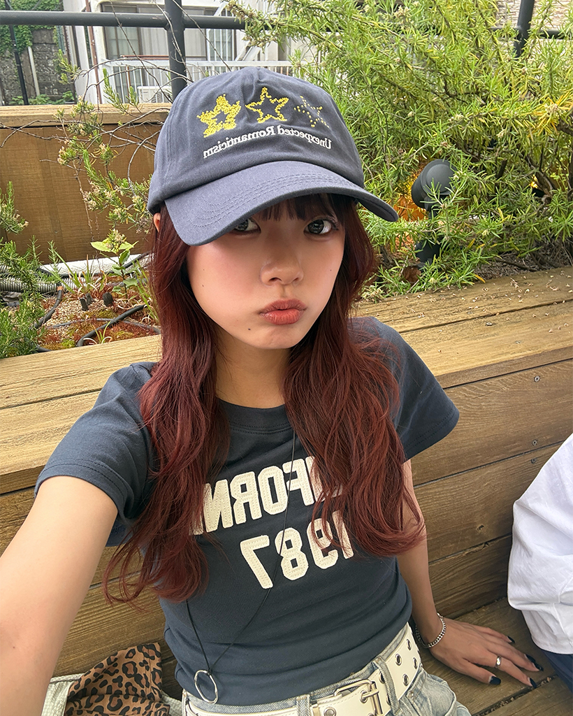 スリースターステッチキャップ | ファッション通販サイト NUGU